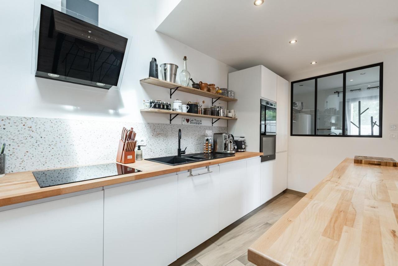 Charmante Maison Climatisee Avec Son Jardin A 10 Minutes De Dijon มาร์ซานเนย์-ลา-โกต ภายนอก รูปภาพ
