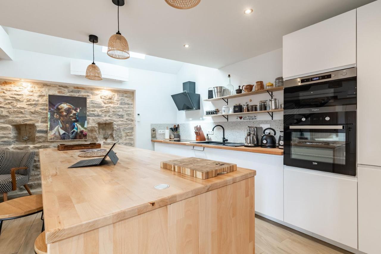 Charmante Maison Climatisee Avec Son Jardin A 10 Minutes De Dijon มาร์ซานเนย์-ลา-โกต ภายนอก รูปภาพ